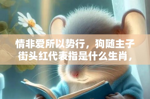 情非爱所以势行，狗随主子街头红代表指是什么生肖，最佳精选落实