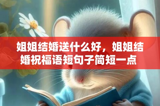 姐姐结婚送什么好，姐姐结婚祝福语短句子简短一点 祝姐姐生日经典的句子