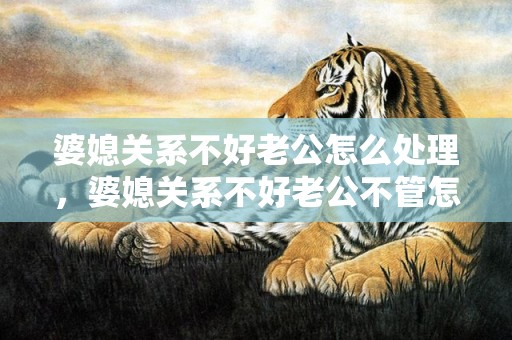 婆媳关系不好老公怎么处理，婆媳关系不好老公不管怎么办呀
