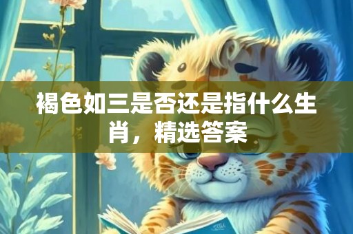 褐色如三是否还是指什么生肖，精选答案
