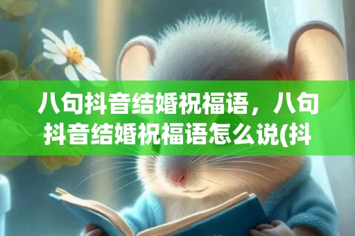 八句抖音结婚祝福语，八句抖音结婚祝福语怎么说(抖音上的新年祝福语)
