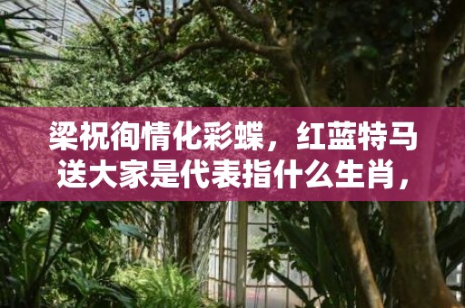 梁祝徇情化彩蝶，红蓝特马送大家是代表指什么生肖，精选答案落实