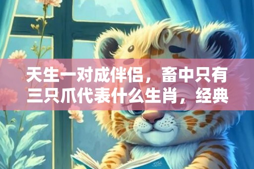 天生一对成伴侣，畜中只有三只爪代表什么生肖，经典答案落实