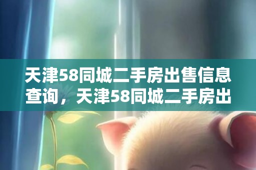 天津58同城二手房出售信息查询，天津58同城二手房出售信息？武清二手房个人出售信息