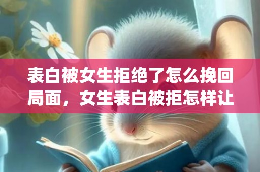 表白被女生拒绝了怎么挽回局面，女生表白被拒怎样让男生后悔 教你这么做(表白被男生拒绝后正确做法)