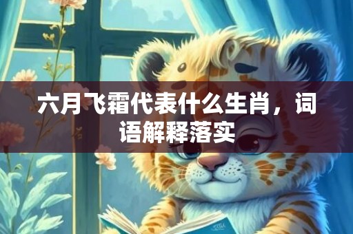 六月飞霜代表什么生肖，词语解释落实