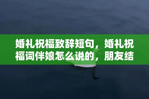 婚礼祝福致辞短句，婚礼祝福词伴娘怎么说的，朋友结婚作为伴娘的祝福