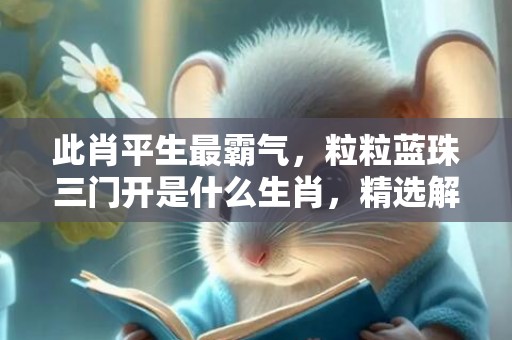 此肖平生最霸气，粒粒蓝珠三门开是什么生肖，精选解答落实
