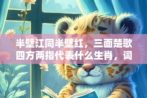 半壁江同半壁红，三面楚歌四方两指代表什么生肖，词语精选落实