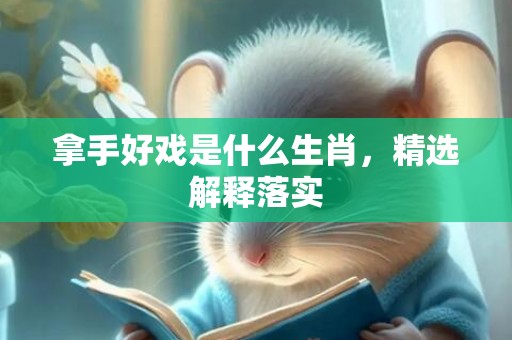 拿手好戏是什么生肖，精选解释落实