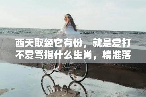 西天取经它有份，就是爱打不爱骂指什么生肖，精准落实
