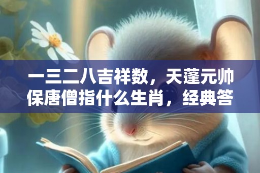 一三二八吉祥数，天蓬元帅保唐僧指什么生肖，经典答案落实