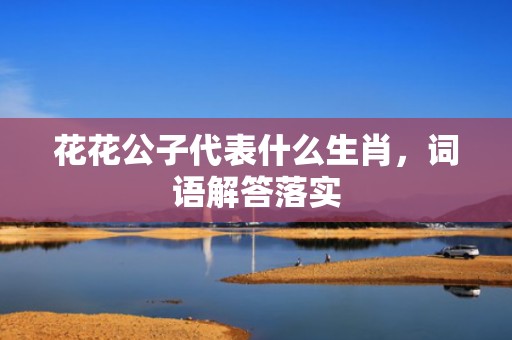 花花公子代表什么生肖，词语解答落实