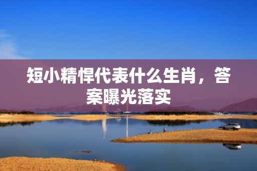 短小精悍代表什么生肖，答案曝光落实