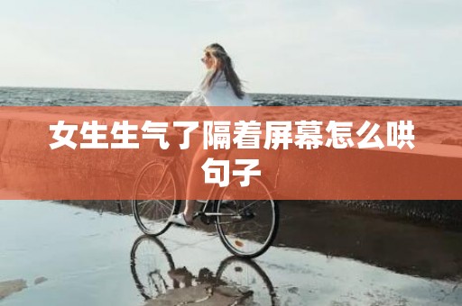 女生生气了隔着屏幕怎么哄句子