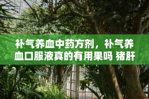 补气养血中药方剂，补气养血口服液真的有用果吗 猪肝瘦肉汤怎么做最补气养血