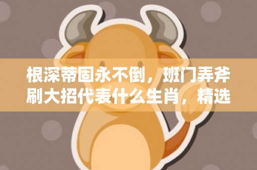 根深蒂固永不倒，班门弄斧刷大招代表什么生肖，精选解答落实