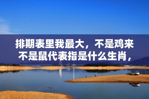 排期表里我最大，不是鸡来不是鼠代表指是什么生肖，详细解释落实