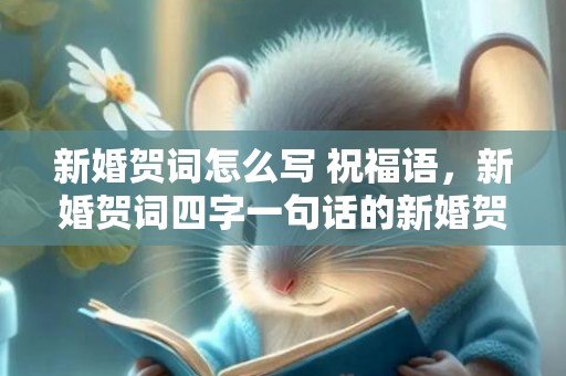 新婚贺词怎么写 祝福语，新婚贺词四字一句话的新婚贺词有哪些呢，新婚贺词四个字的