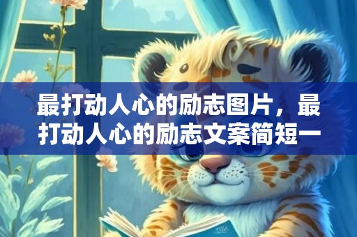 最打动人心的励志图片，最打动人心的励志文案简短一点