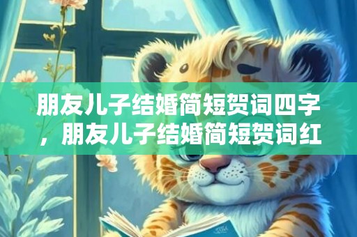 朋友儿子结婚简短贺词四字，朋友儿子结婚简短贺词红包怎么写，贺礼红包封面怎么写