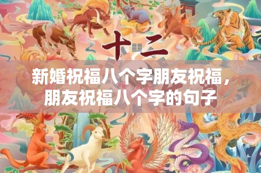 新婚祝福八个字朋友祝福，朋友祝福八个字的句子