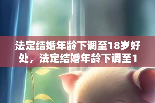 法定结婚年龄下调至18岁好处，法定结婚年龄下调至18岁是真的吗