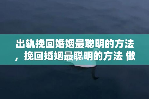 出轨挽回婚姻最聪明的方法，挽回婚姻最聪明的方法 做好四点改善？怎样挽回婚姻感情的具体办法
