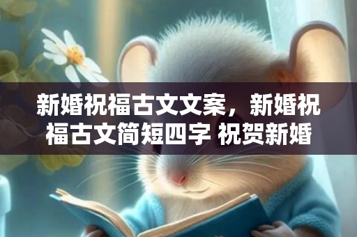 新婚祝福古文文案，新婚祝福古文简短四字 祝贺新婚的祝福与古诗