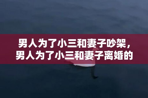 男人为了小三和妻子吵架，男人为了小三和妻子离婚的几率有多大 男人为了小三会离婚吗） 男人为了小三会离婚吗