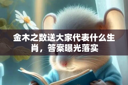 金木之数送大家代表什么生肖，答案曝光落实