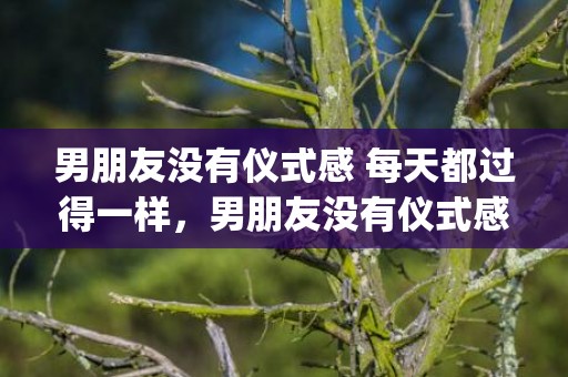 男朋友没有仪式感 每天都过得一样，男朋友没有仪式感该分手吗(男朋友不懂仪式感怎么办)
