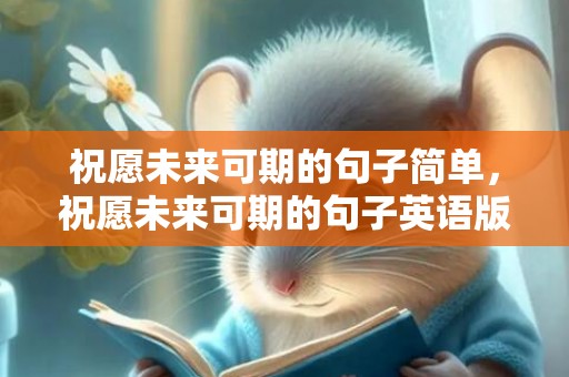 祝愿未来可期的句子简单，祝愿未来可期的句子英语版，未来可期唯美句子