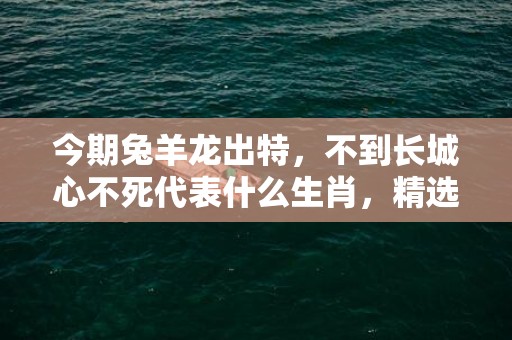 今期兔羊龙出特，不到长城心不死代表什么生肖，精选解答落实