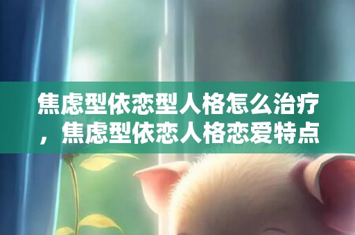焦虑型依恋型人格怎么治疗，焦虑型依恋人格恋爱特点？恋爱中焦虑依赖型人格