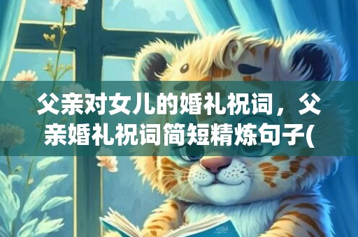 父亲对女儿的婚礼祝词，父亲婚礼祝词简短精炼句子(祝福新人短句)
