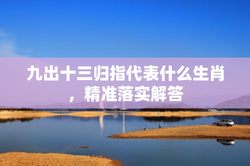 九出十三归指代表什么生肖，精准落实解答