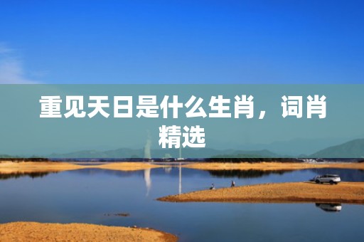 重见天日是什么生肖，词肖精选