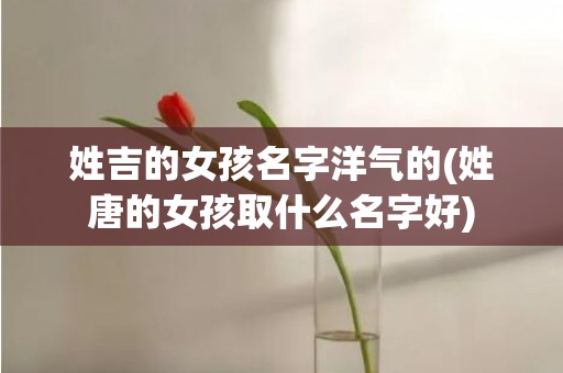 姓吉的女孩名字洋气的(姓唐的女孩取什么名字好)