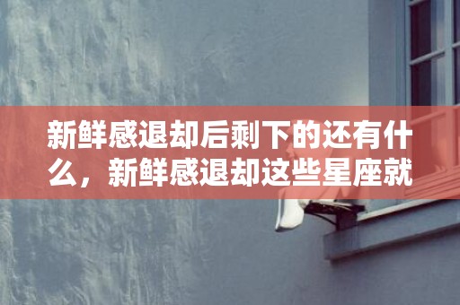 新鲜感退却后剩下的还有什么，新鲜感退却这些星座就会现在分手