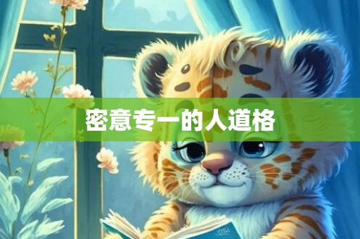 密意专一的人道格