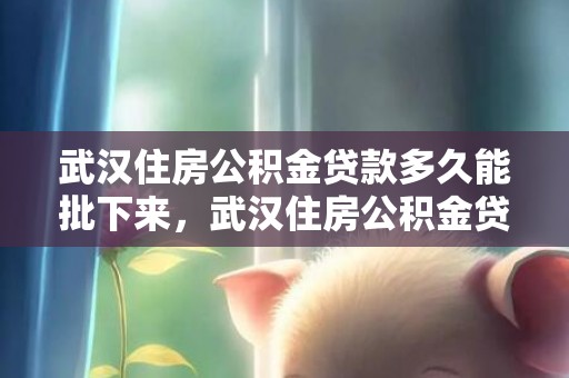 武汉住房公积金贷款多久能批下来，武汉住房公积金贷款还款日期是几号