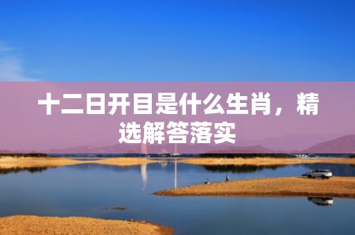 十二日开目是什么生肖，精选解答落实