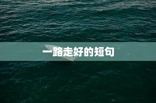 一路走好的短句