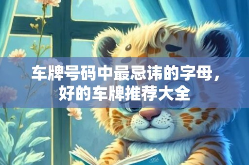 车牌号码中最忌讳的字母，好的车牌推荐大全