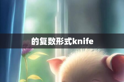 的复数形式knife