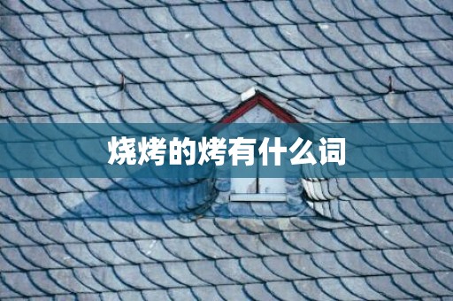 烧烤的烤有什么词