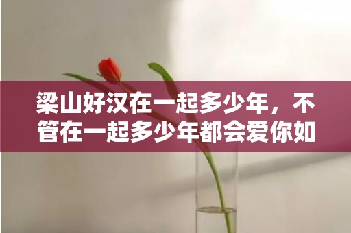 梁山好汉在一起多少年，不管在一起多少年都会爱你如初的星座