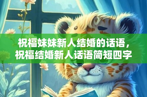 祝福妹妹新人结婚的话语，祝福结婚新人话语简短四字？祝福新人结婚的话四字