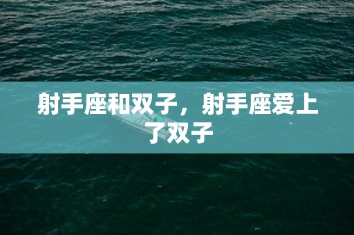 射手座和双子，射手座爱上了双子